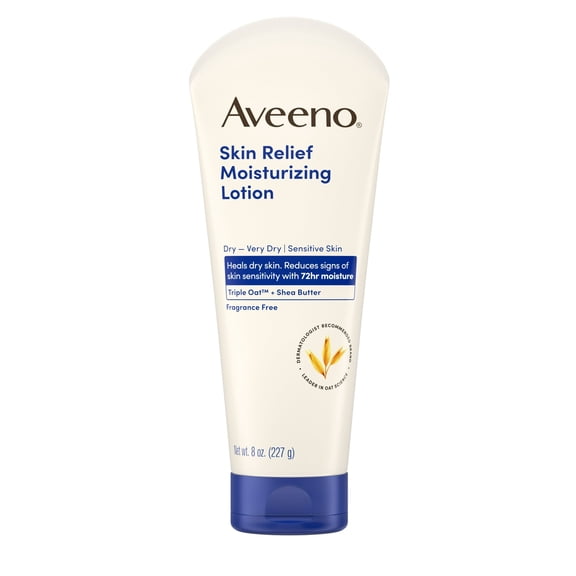 Aveeno Active Naturals Skin Relief Moisturizing Lotion, Fragrance Free - 8 Oz