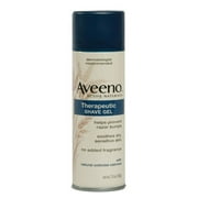 Aveeno Active Naturals Therapeutic Shave Gel with Natural Colloidal Oatmeal, 7 Oz