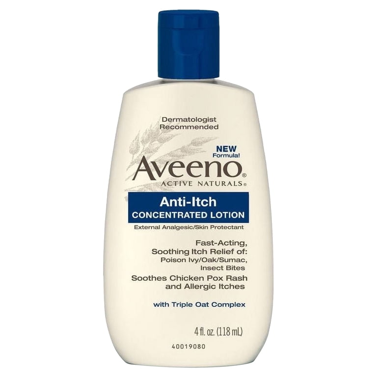 Aveeno Anti-Itch Concentrated Lotion, External Analgesic, 4 oz