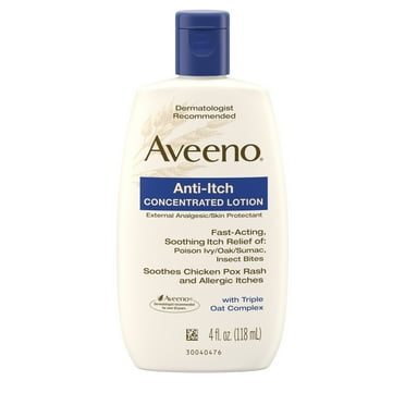 Aveeno Anti-Itch Concentrated Lotion with Calamine and Triple Oat Complex, 4 fl. oz