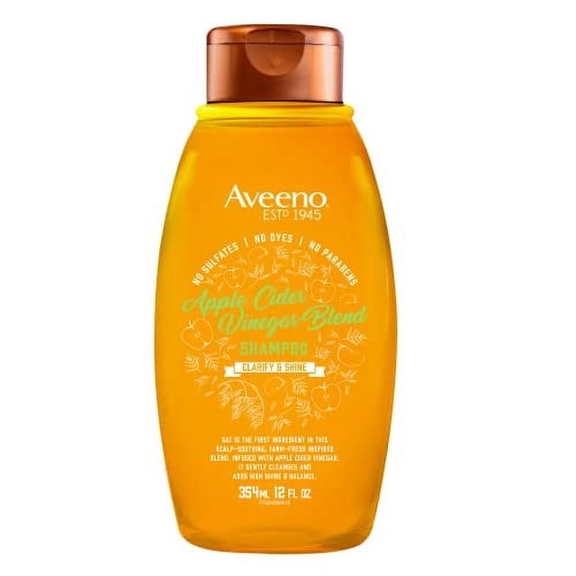 Aveeno Apple Cider Vinegar SulfateFree Shampoo Balance & High Shine