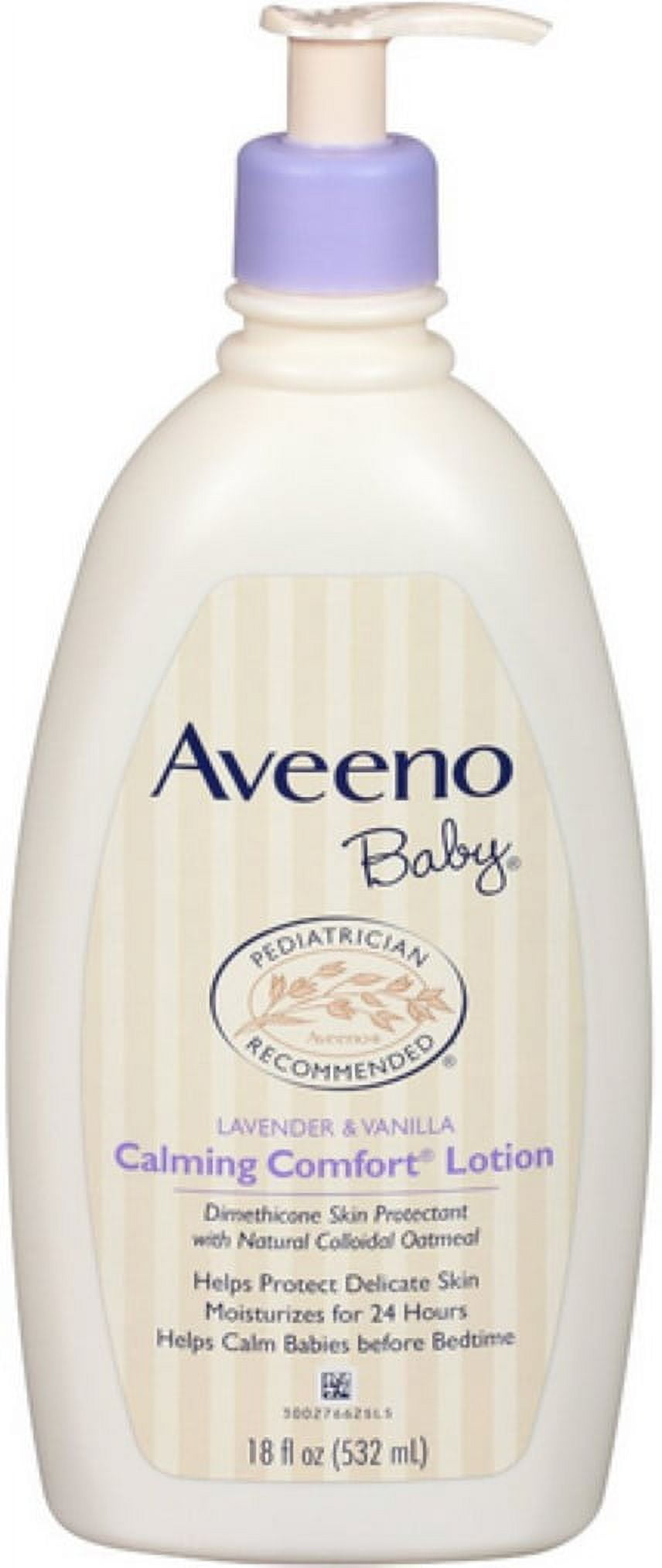 Aveeno Baby Calming Comfort Bedtime Lotion, 150 ml (Pack of 1)