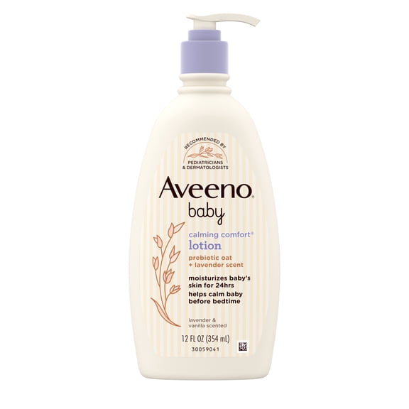 Aveeno Baby Calming Comfort Moisturizing Bedtime Lotion, 12 fl. oz