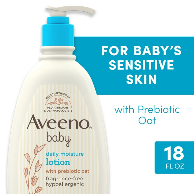 Aveeno Baby Daily Moisture Body Lotion for Sensitive Skin with