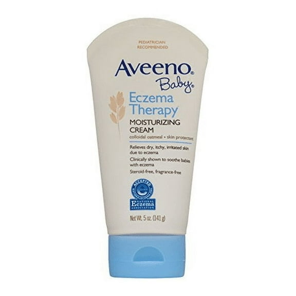 Aveeno Baby Eczema Therapy Dry Skin  Moisturizing Cream w/ Vitamin B, 5oz