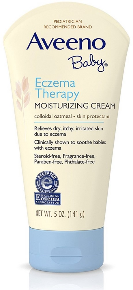 Aveeno Baby Eczema Therapy Moisturizing Cream, 5 Ounce - image 1 of 6