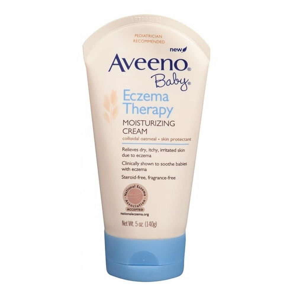 Aveeno Baby Eczema Therapy Moisturizing Cream - 5 Oz, 3 Pack 