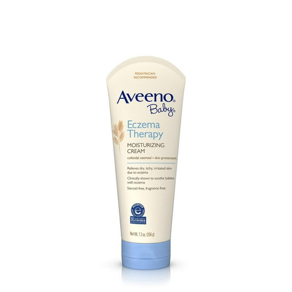 Aveeno Baby Eczema Therapy Moisturizing Cream For Dry Skin, 5 Oz.