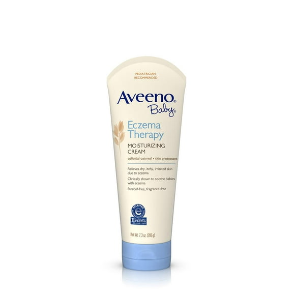 Aveeno Baby Eczema Therapy Moisturizing Cream For Dry Skin, 5 Oz.