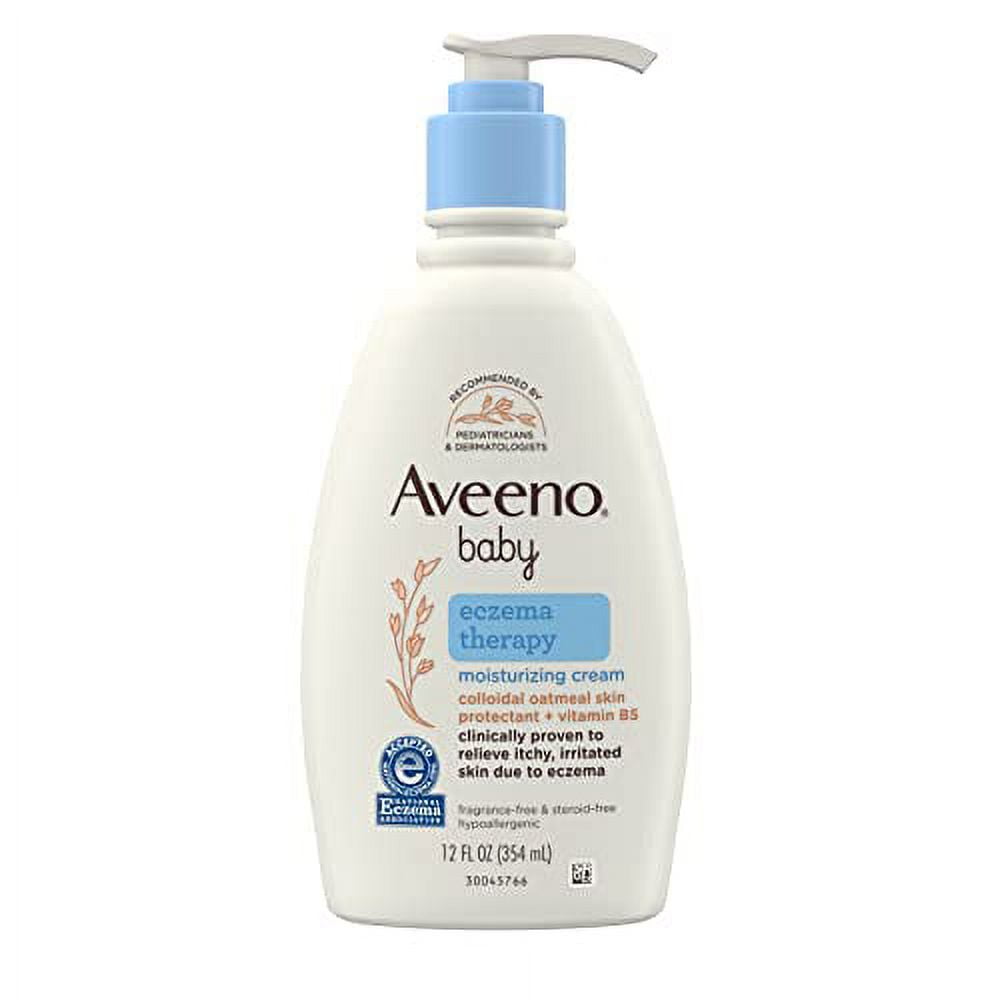 Aveeno Baby Eczema Therapy Moisturizing Cream, Natural Colloidal