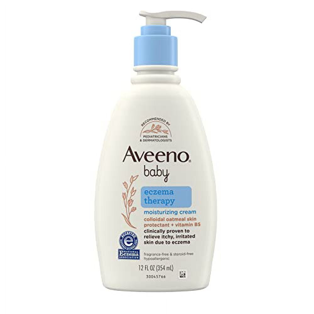 Aveeno Baby Eczema Therapy Moisturizing Cream, Natural Colloidal