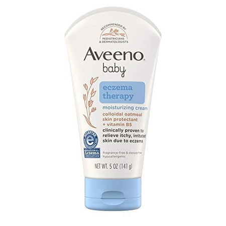 Aveeno Baby Eczema Therapy Moisturizing Cream, Natural Colloidal Oatmeal & Vitamin B5