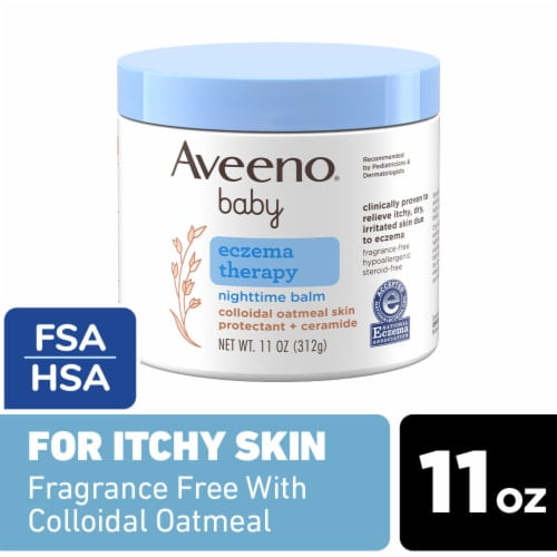 Aveeno Baby Eczema Therapy Nighttime Balm 11 oz
