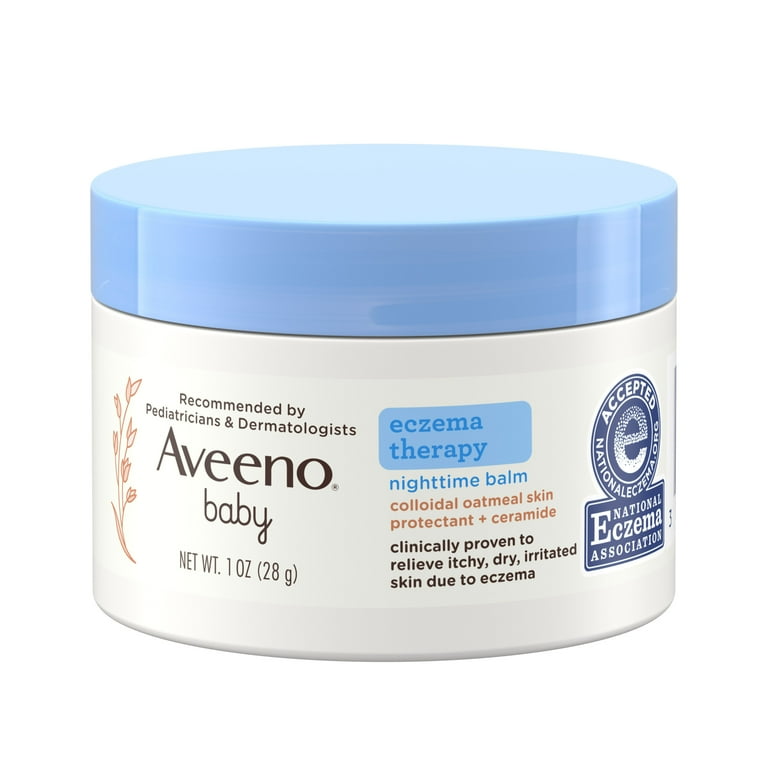 Aveeno Baby Eczema Therapy Nighttime Balm, Travel Size, oz HSA