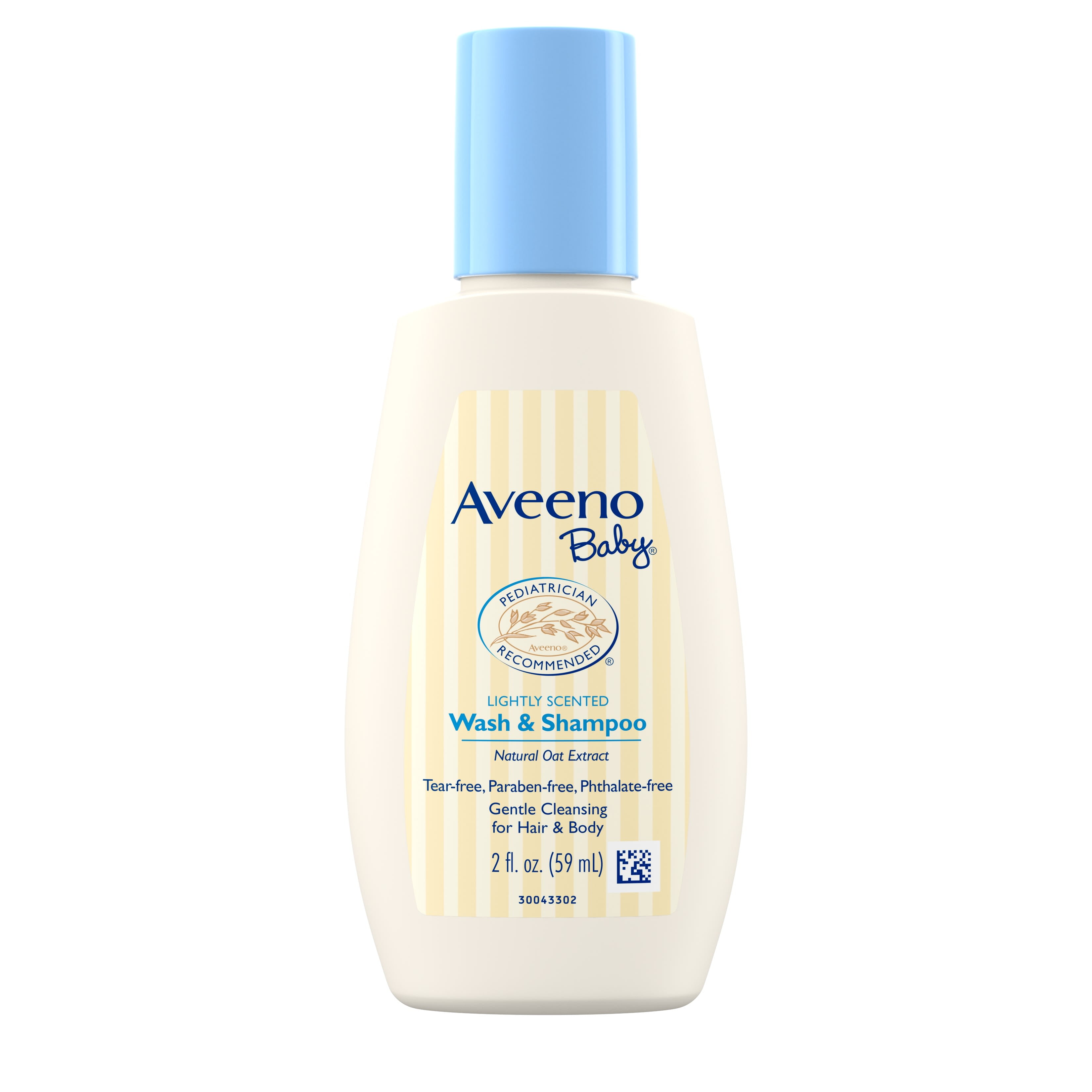 Aveeno Baby Gentle Wash & Shampoo with Natural Oat Extract, 2 fl. oz