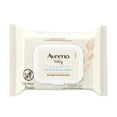 Aveeno Baby Hand & Face Cleansing Wipes for Sensitive Kids Skin