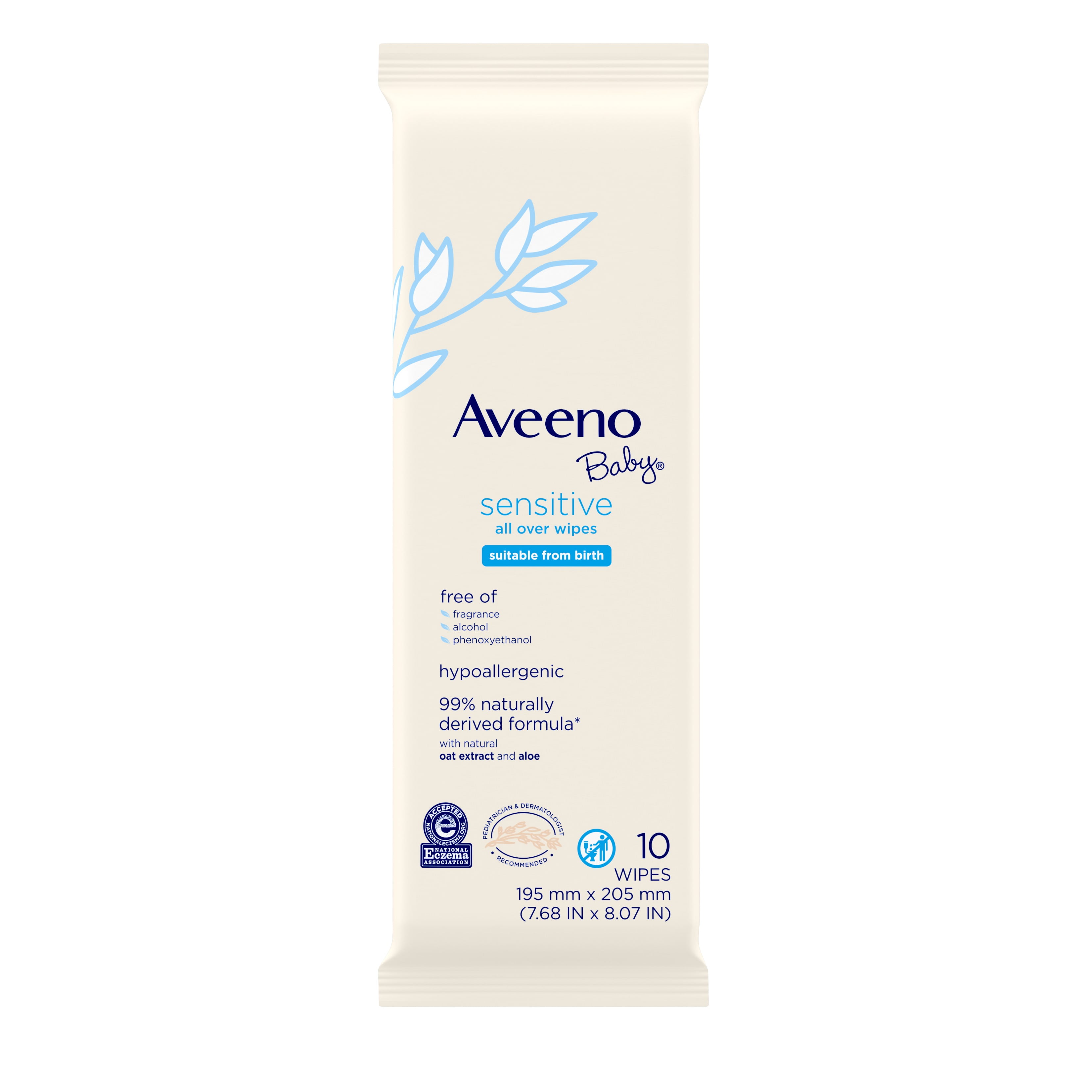 Aveeno baby hotsell wipes walmart