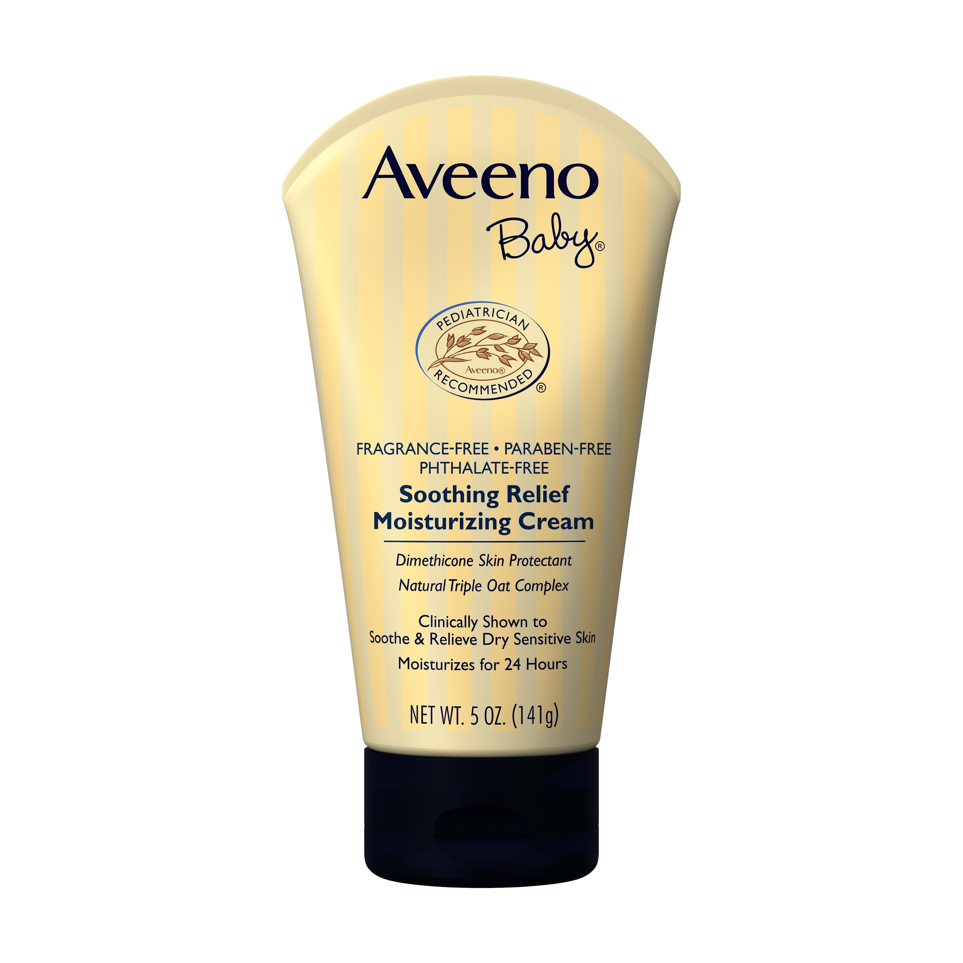 Aveeno Baby Soothing Relief Moisturizing Cream, Oat Complex, 5 oz