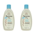 thumbnail image 1 of Aveeno Baby Wash & Shampoo, Lightly Scented, 8 Ounce (Pack of 2), 1 of 4