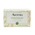 thumbnail image 1 of Aveeno Moisturizing Bar Soap, Fragrance Free, 3.5 oz (3 Pack) (Bundle), 1 of 5