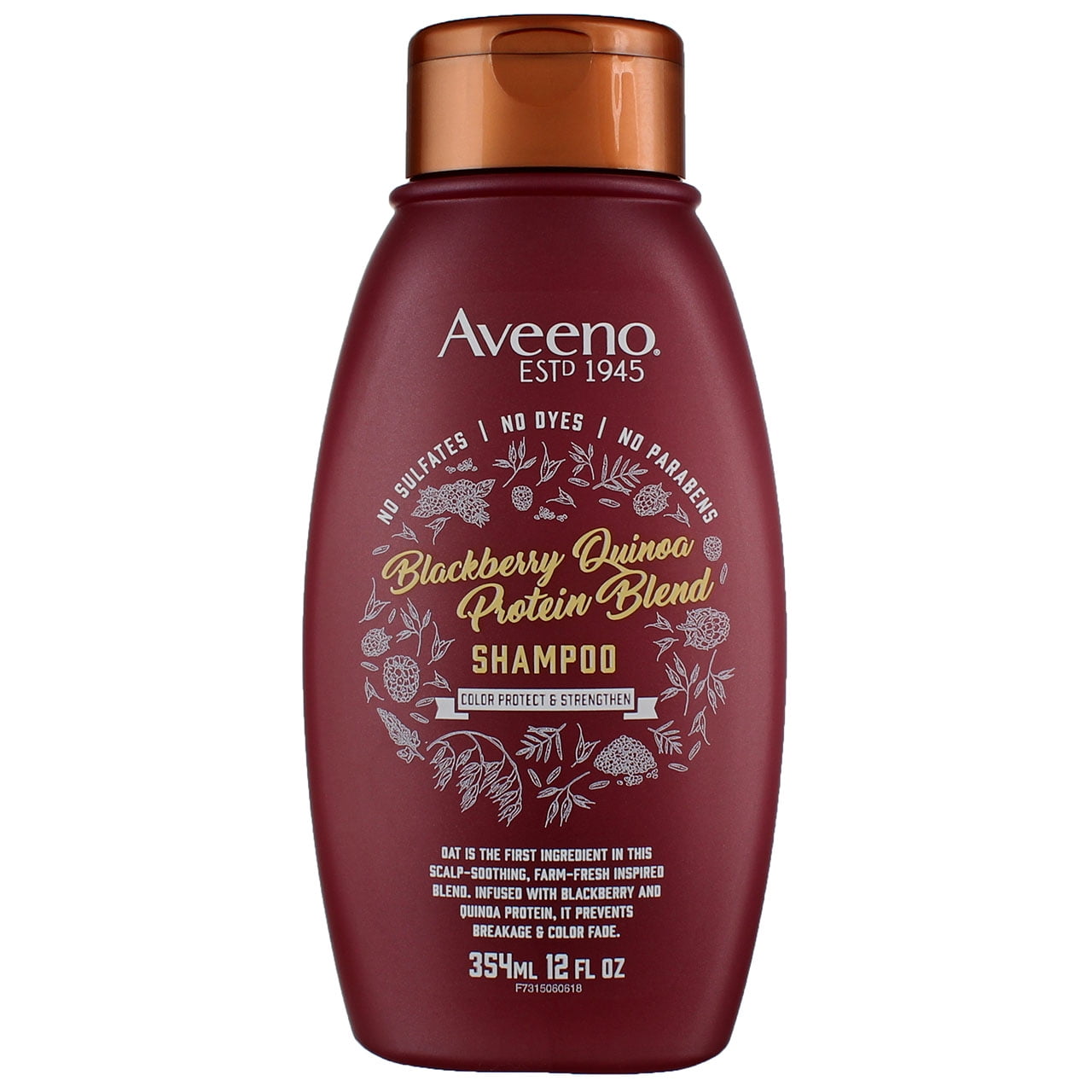 Aveeno Blackberry Quinoa Protein Blend Color Protect And Strength