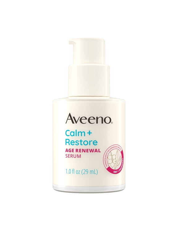 Calm + Restore Age Renewal Anti Aging Face Serum, 1.0 fl. oz