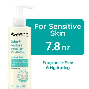 Aveeno Calm   Restore Gentle Nourishing Oat Face Cleanser, 7.8 fl. oz