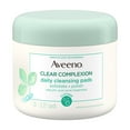 thumbnail image 1 of Aveeno Clear Complexion Acne Cleansing Pads, Salicylic Acid, 28 Count, 1 of 9