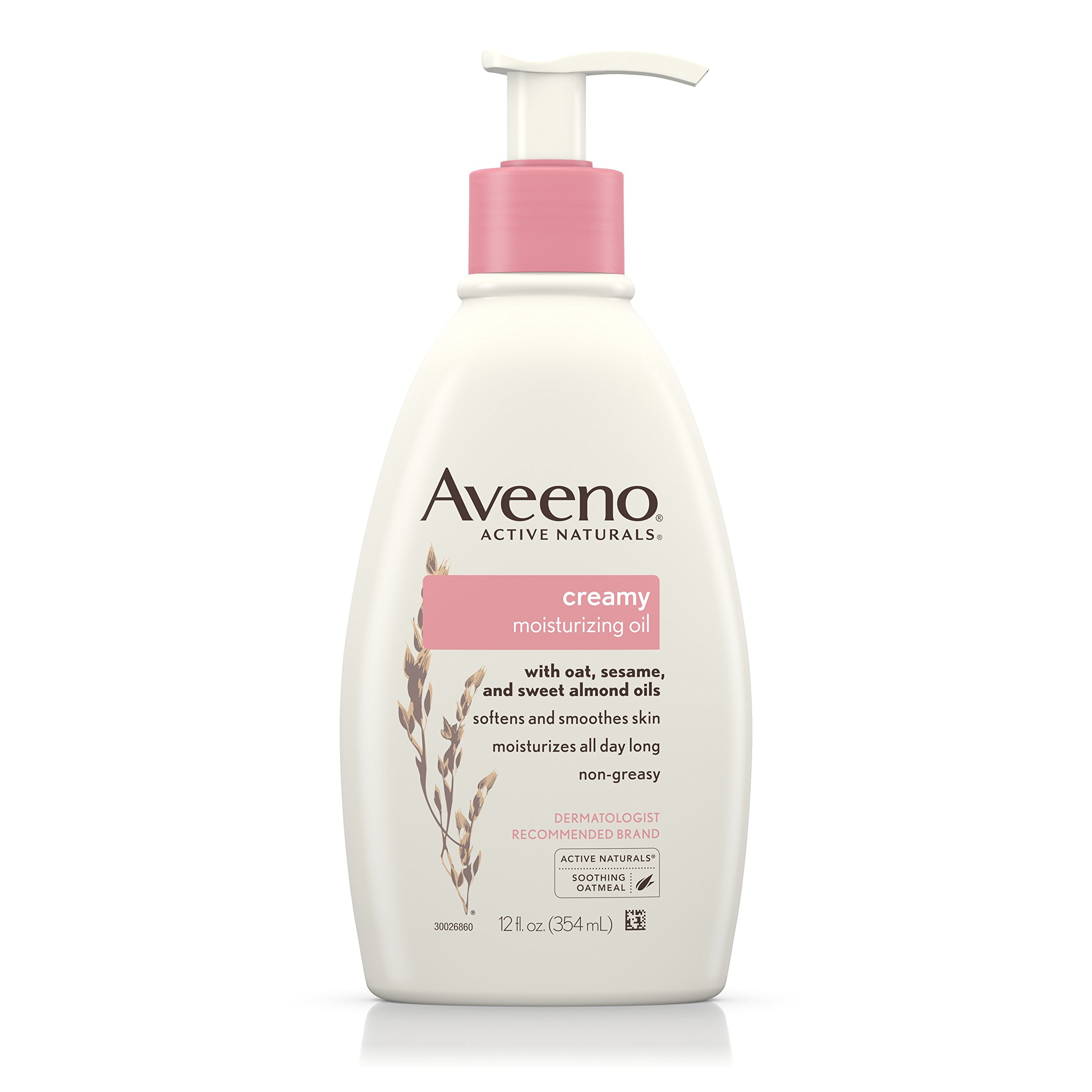 Aveeno Creamy Oil Daily ZS23 Body Moisturizer, NonGreasy & Lightly