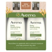 Aveeno Daily Moisture Lotion 24 Fluid Ounce Pack of 2