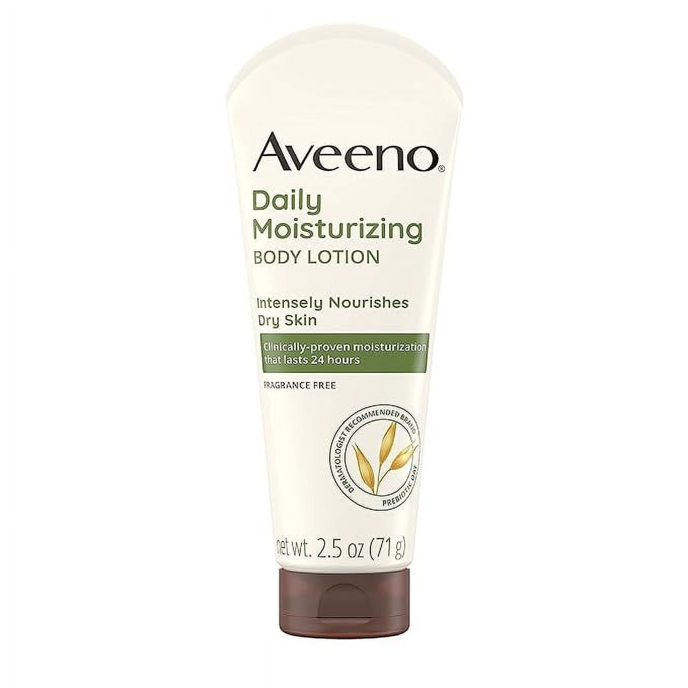 Aveeno Daily Moisturizing Body Lotion Fragrance Free 2.5 Oz. Walmart