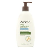 Aveeno Daily Moisturizing Body Lotion with Oat for Dry Skin, 18 fl oz