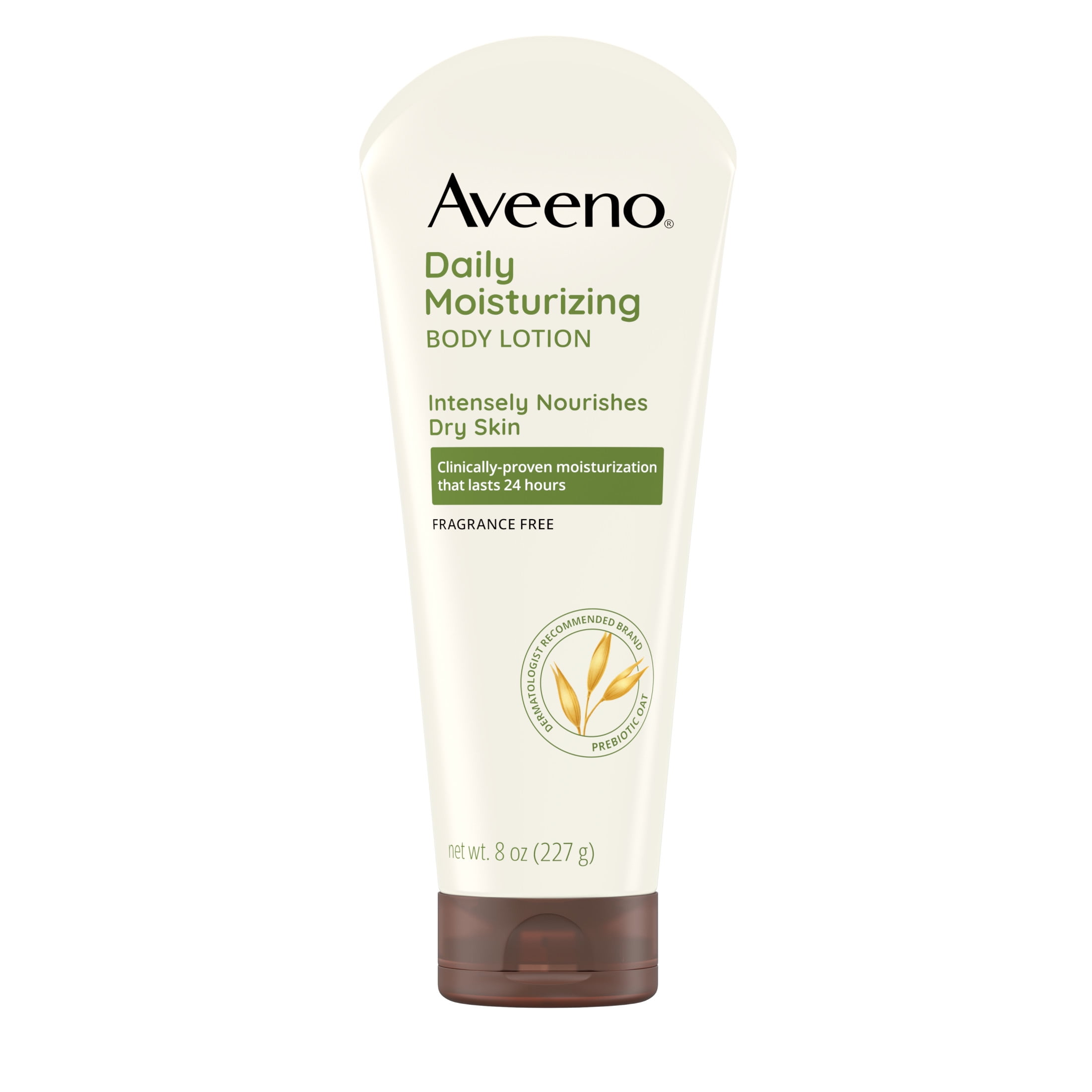 Aveeno Daily Moisturizing Body Lotion with Oat for Dry Skin, 8 fl oz