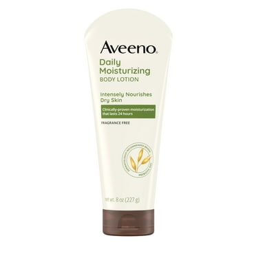 Aveeno Daily Moisturizing Body Lotion with Oat for Dry Skin, 8 fl oz