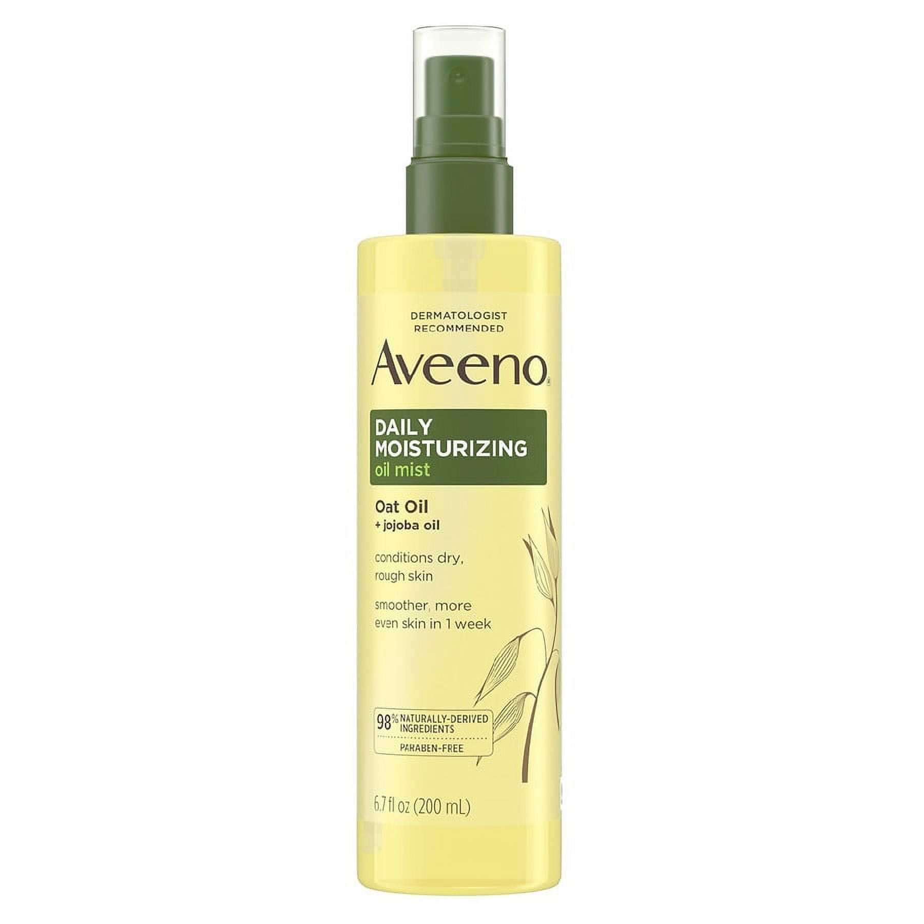 Aveeno Daily Moisturizing Body Oil Mist With Oat Oil