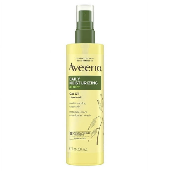 Aveeno Daily Moisturizing Body Oil Mist With Oat Oil