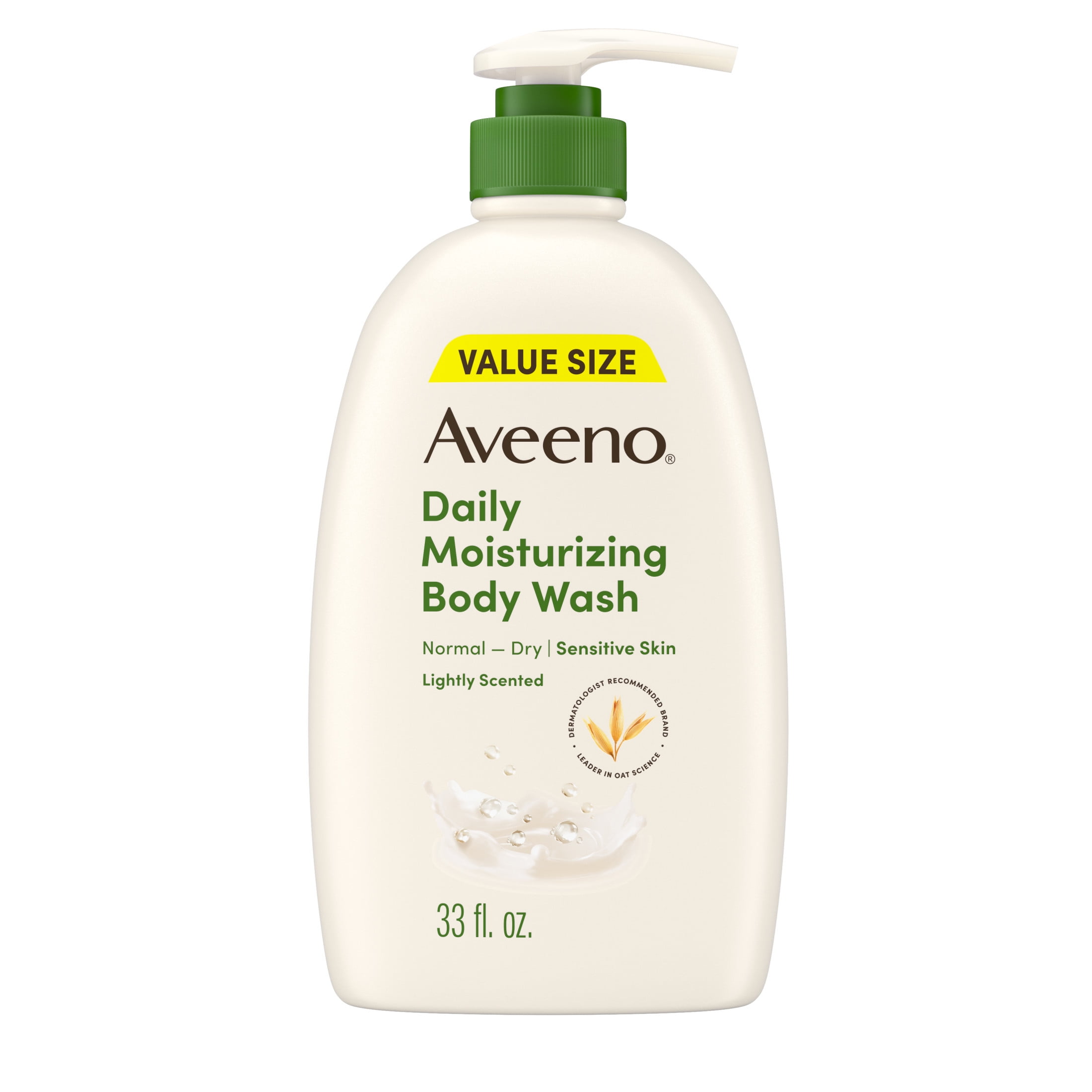 Aveeno Daily Moisturizing Soap, Dry Skin Body Wash and Scrub with