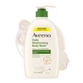thumbnail image 1 of Aveeno Daily Moisturizing Soap, Dry Skin Body Wash and Scrub with Prebiotic Oat, 33 fl oz, 1 of 11
