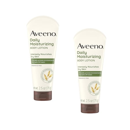 Aveeno Daily Moisturizing Lotion - 2.5 Oz, 2 Pack