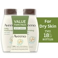 thumbnail image 1 of Aveeno Daily Moisturizing Oat Body Wash for Dry Skin, Soap Free,18 fl oz x 2, 1 of 9