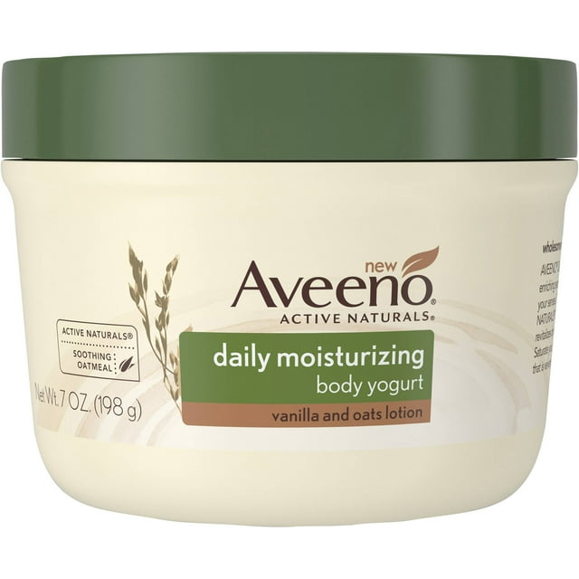 Aveeno Daily Moisturizing Yogurt Body Lotion for Dry Skin, 7 oz