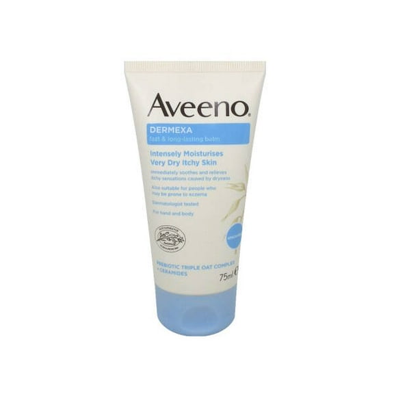 Aveeno Dermexa Fast and Long Lasting Balm Very Dry Skin 75ml