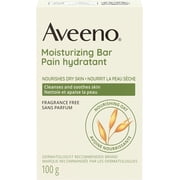 Aveeno Gentle Moisturizing Facial Cleansing Bar for Dry Skin, 3.5 oz