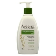 Aveeno Moisturizer 12 oz. Pump Bottle Lotion Unscented, 1 Count