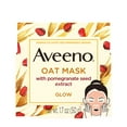 thumbnail image 1 of Aveeno Oat Face Mask with Pomegranate Seed for Glowing Skin, 1.7 oz, 1 of 11