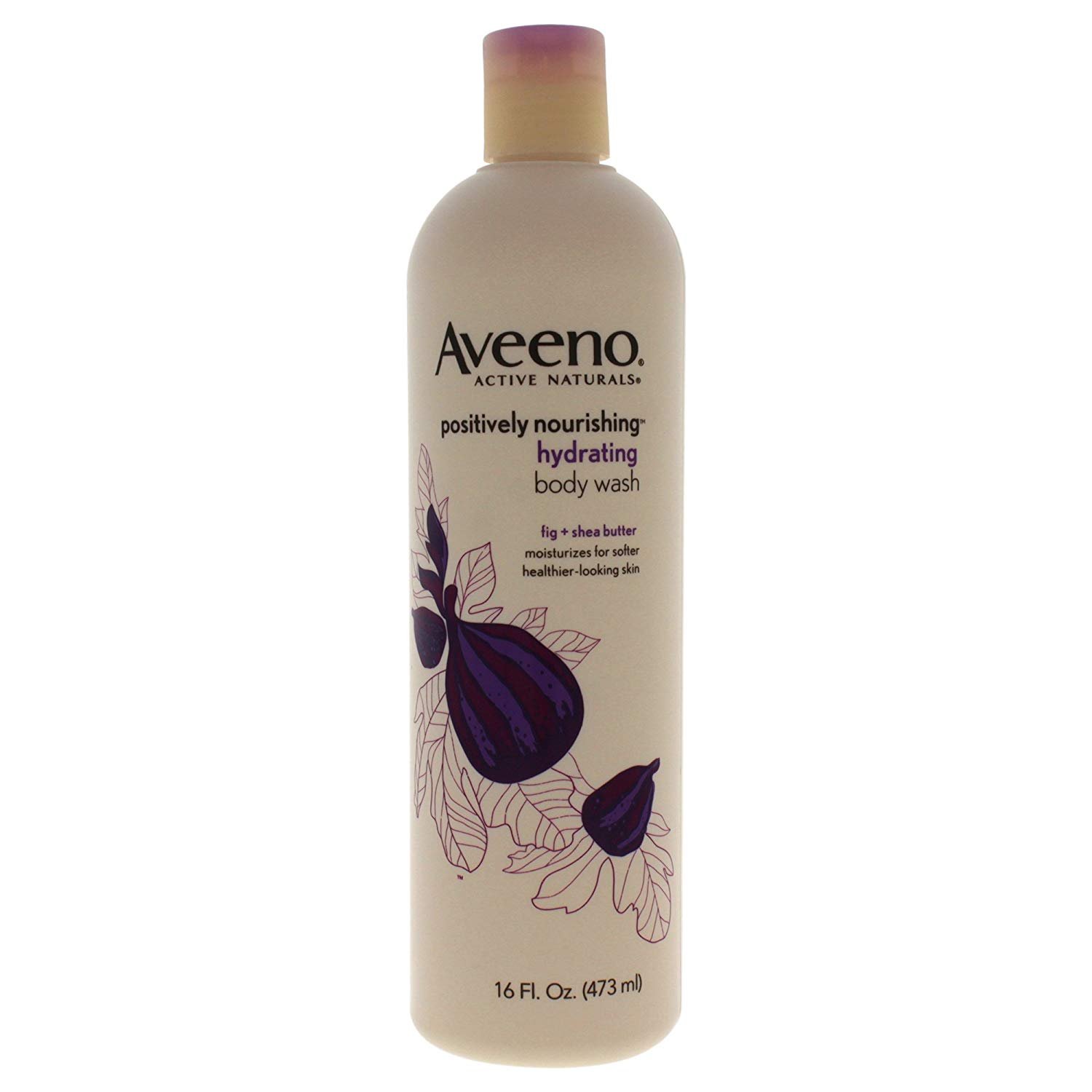 Aveeno Positively Nourishing Hydrating Body Wash, For Dry Skin 16 Fl