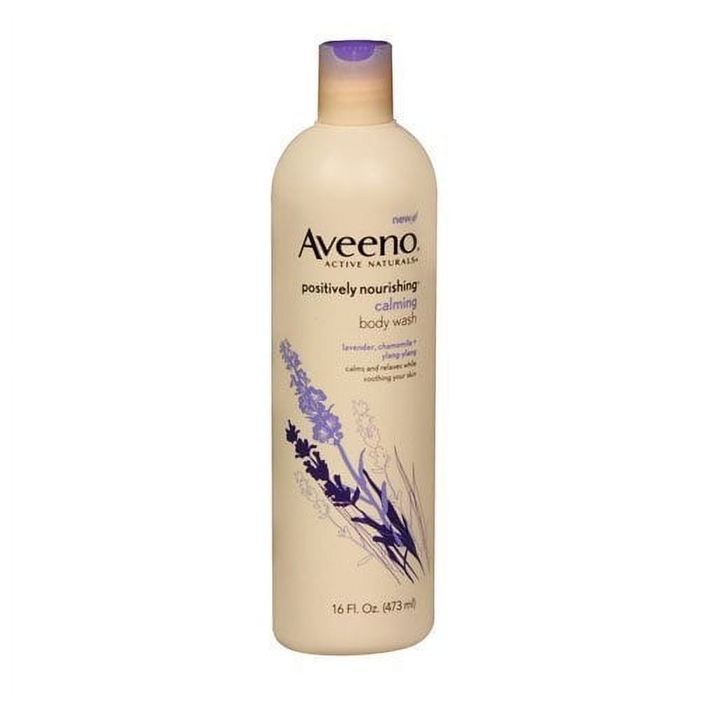 Aveeno Positively Nourishing Moisturizing Calming Body Wash, 16 Fl. Oz