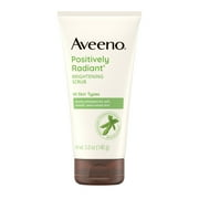 Aveeno Positively Radiant Skin Brightening Exfoliating Daily Face Scrub, 5 oz​
