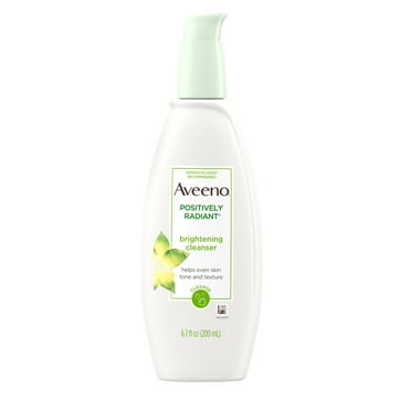 Aveeno Positively Radiant Brightening Facial Cleanser, 6.7 fl. oz