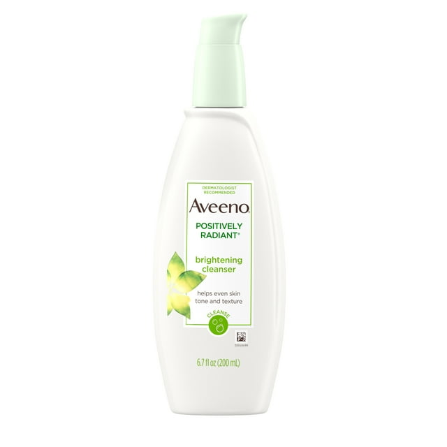 Aveeno Positively Radiant Brightening Facial Cleanser, 6.7 fl. oz